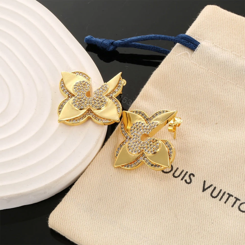 View 6 of LV MEDAILLON EARRINGS