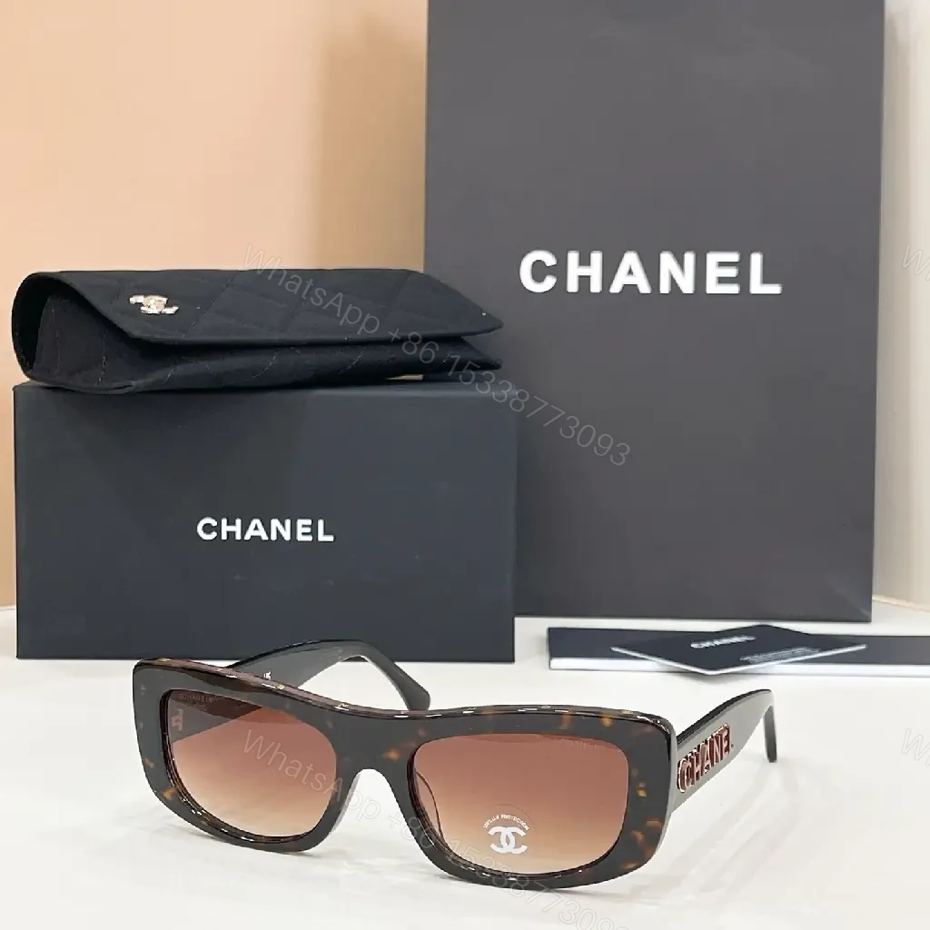 View 7 of Oversized Rectangular Sunglasses in Glossy Acetate with Logo Detail