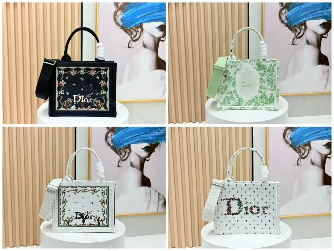 View 7 of Floral-Print Leather Tote: Chic Day-to-Night Luxury Bag