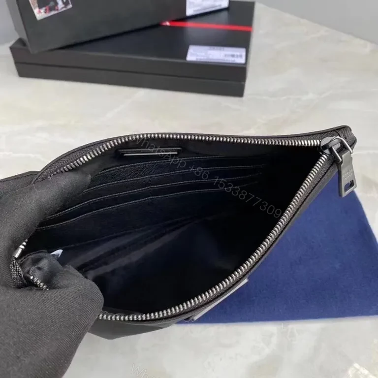 View 6 of Prada Re-Nylon Compact Pouch: Sleek, Everyday Luxury