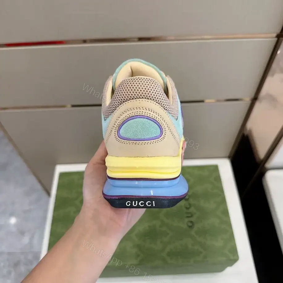 View 7 of GUCCI RUN TRAINER SNEAKERS IN YELLOW – GC166