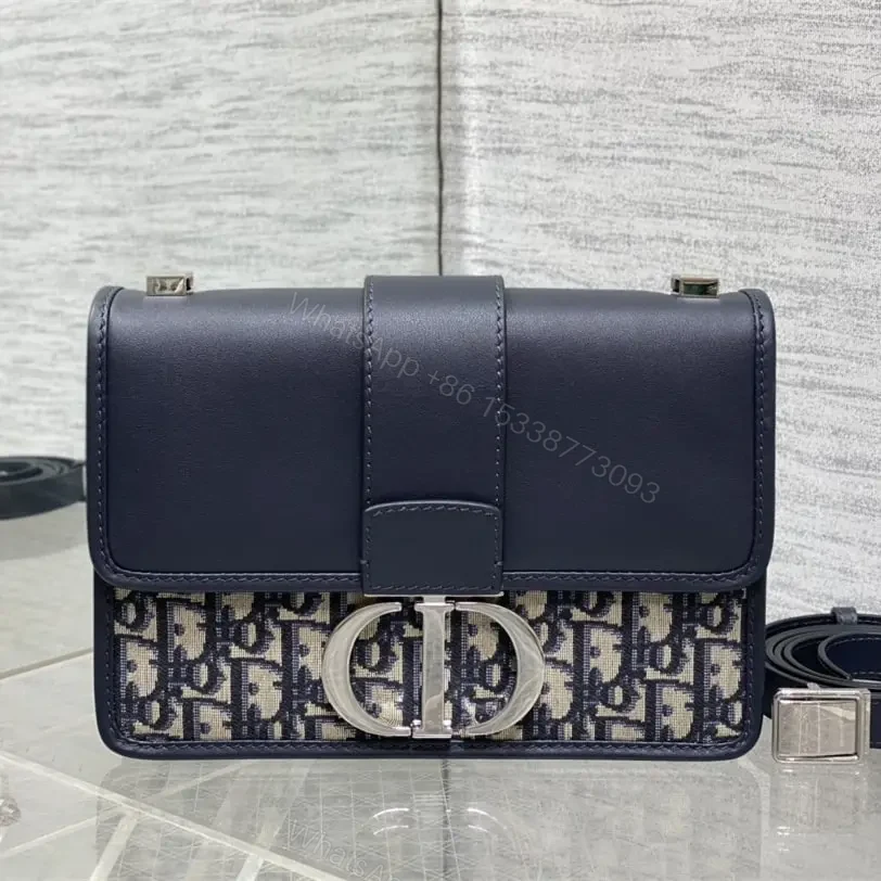 View 3 of 高仿Dior*Montaigne系列M921M928單肩包藍色常規免檢版