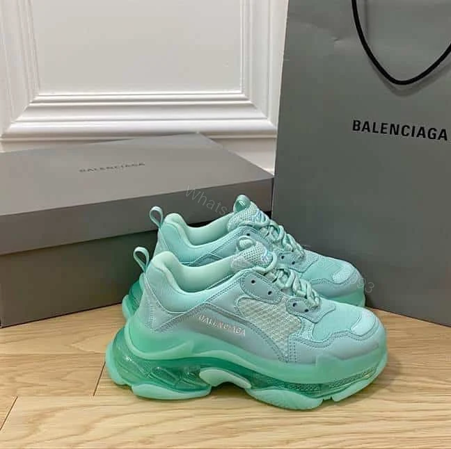 View 2 of BALENCIAGA MEN’S TRIPLE S SNEAKER CLEAR SOLE – BB187