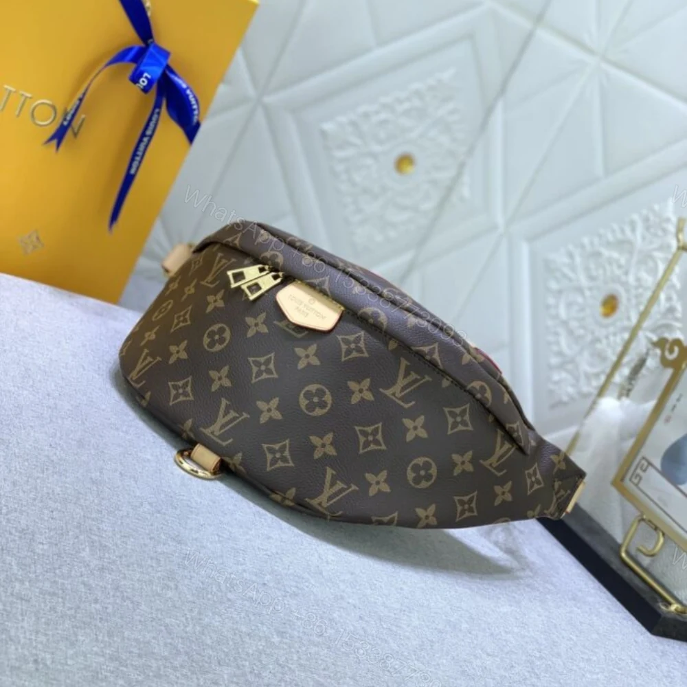 View 4 of Louis Vuitton Monogram Bumbag Brown 37Cm M43644