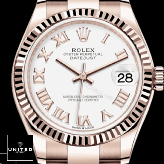 View 11 of Rolex Datejust Rose Gold Replica