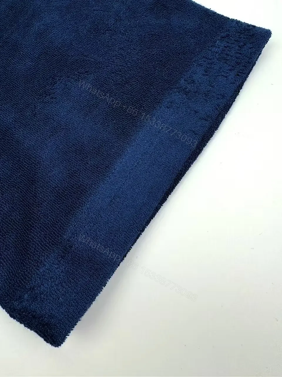 View 8 of Velvet Navy Tee: Luxe Knit, Structured Silhouette, Everyday Elevation