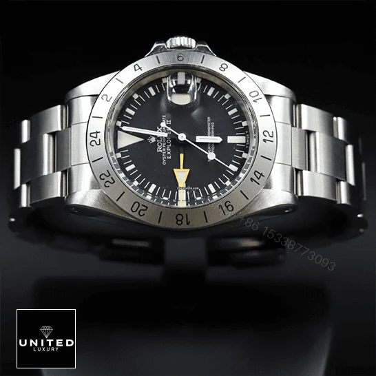 View 5 of Rolex Explorer II 1655 (Antique) Black Dial WARO025 Oyster Replica