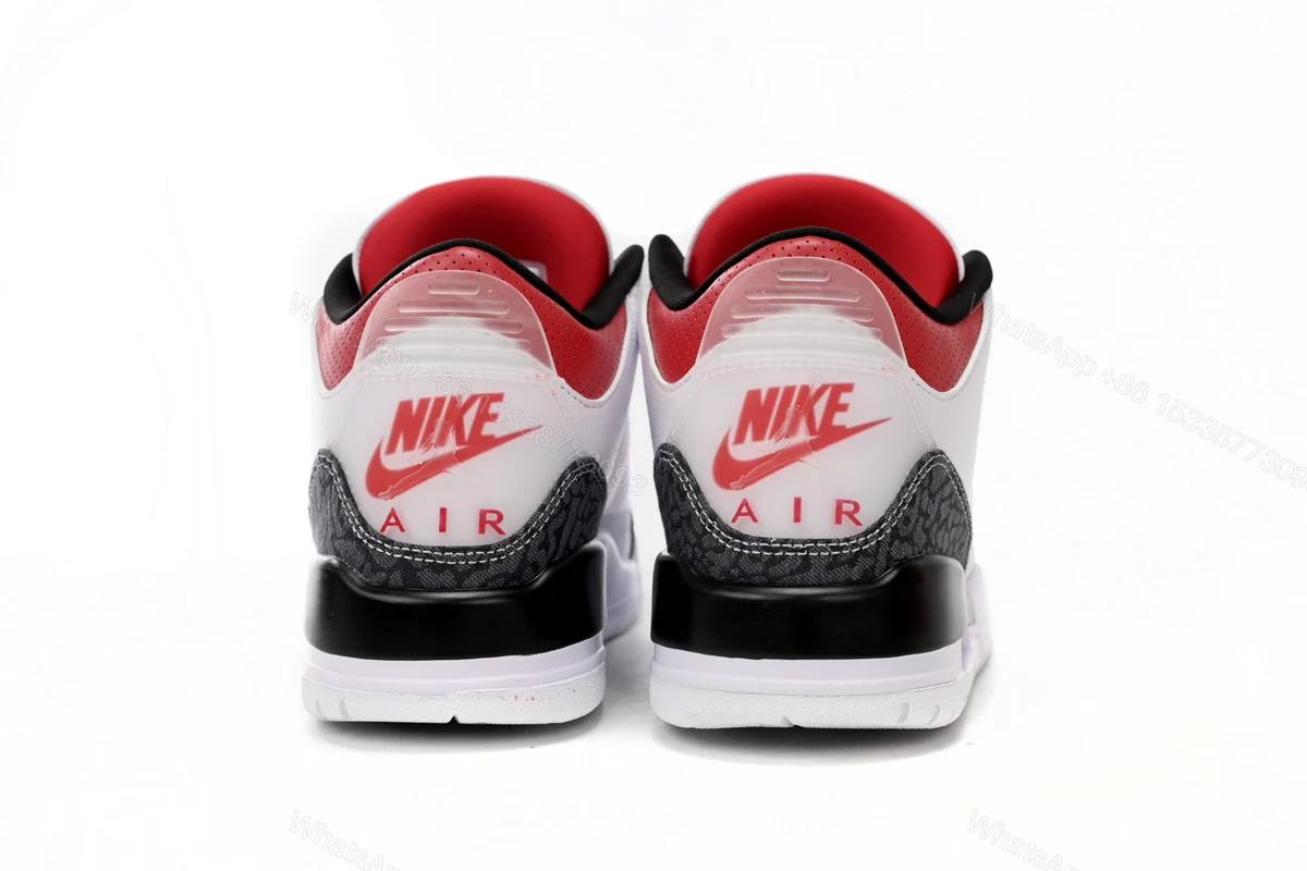 View 3 of Air Jordan 3 SE DNM “Fire Red CZ6431-100