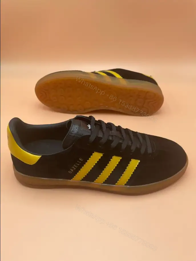 View 6 of ADIDAS X GUCCI GAZELLE SNEAKERS IN BLACK GG ORIGINAL CANVAS – GC185