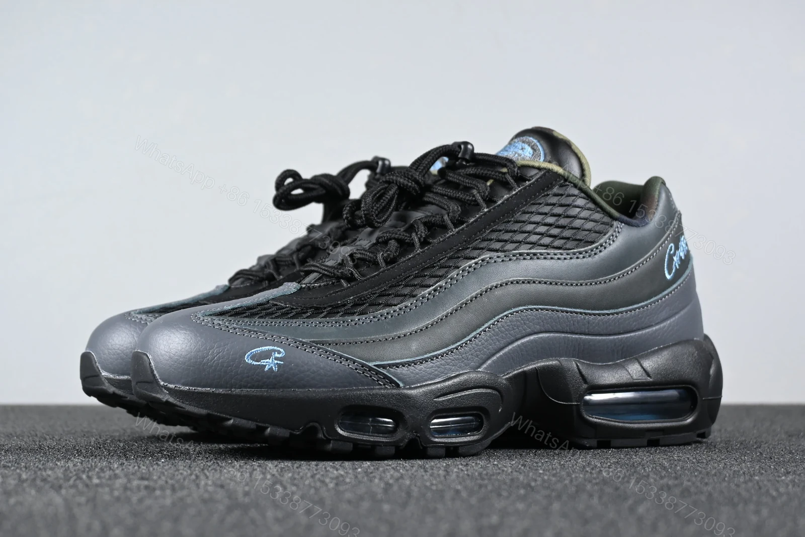 View 12 of Nike Air Max 95 SP Corteiz Aegean Storm