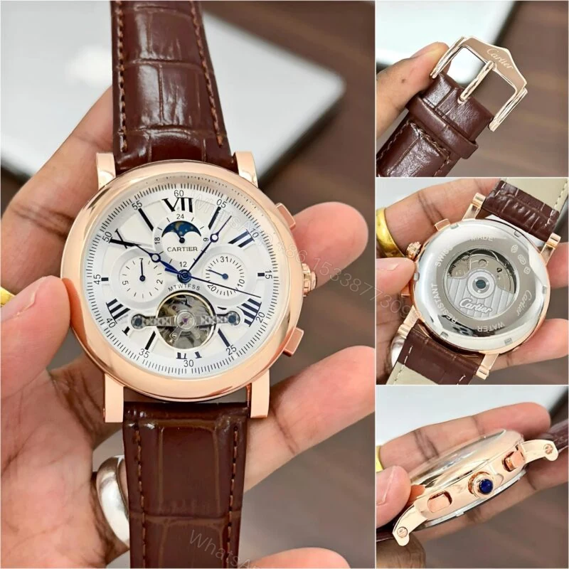 View 3 of Cartier Open Heart Tourbillon 43mm White Dial Automatic