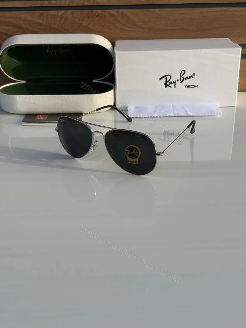 First Copy Rayban 3026 Silver Black — view 1