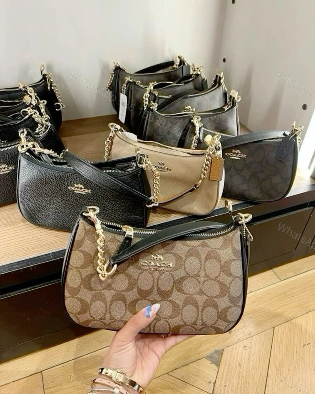 View 24 of FIRST COPY Coach Teri Shoulder Bag
