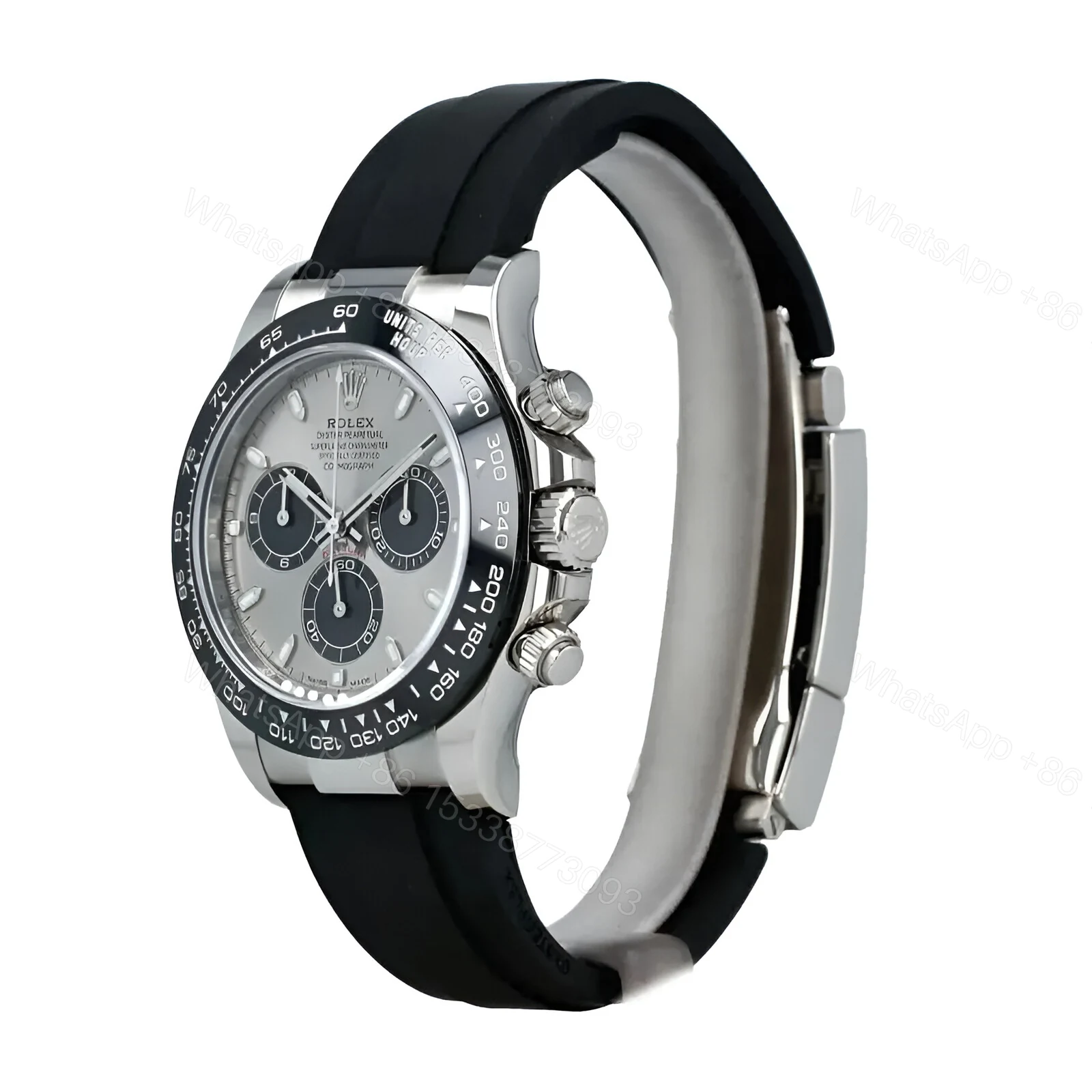 View 2 of Rolex Cosmograph Daytona White Gold Meteorite 116519LN Replica