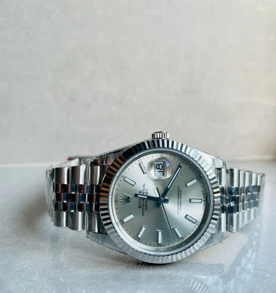View 5 of VS Factory 1:1 Rolex DateJust 41 SS Best Edition 904L Steel Silver Dial