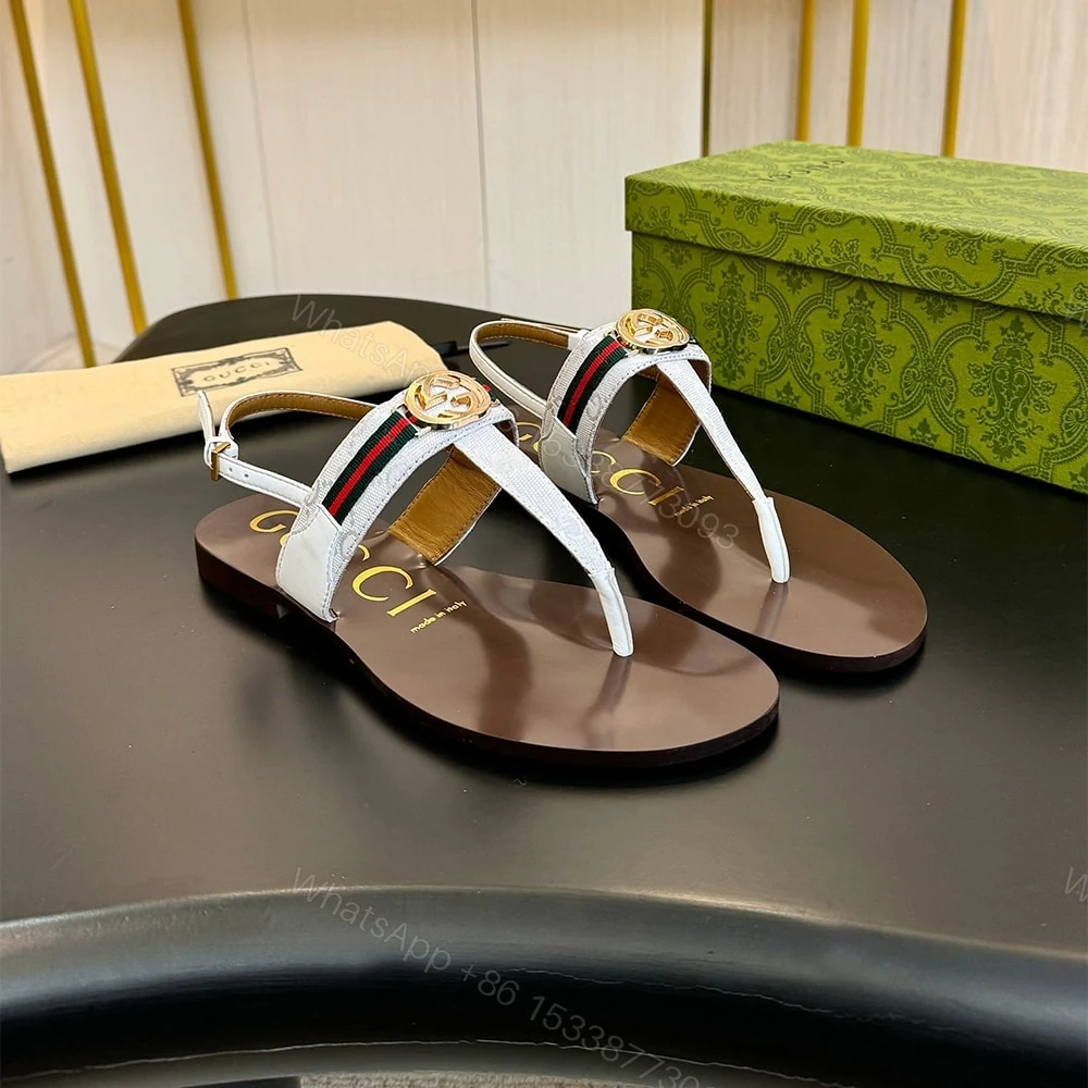 View 2 of GUCCI Women’s Interlocking G Web sandal 282509
