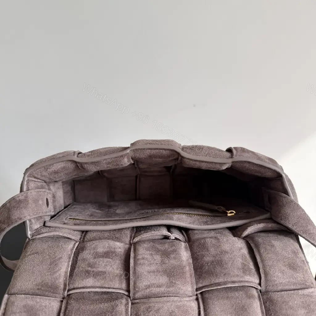 View 3 of Textured Velvet Grid Shoulder Bag: Sophisticated, Everyday Luxury