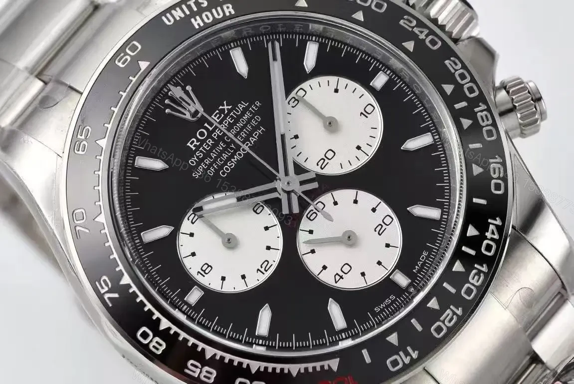 View 14 of Replica Rolex New White Gold Daytona 100 Years of Le Mans