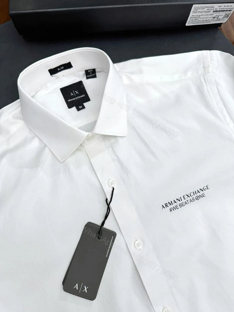 View 3 of BUY FIRST COPY ARMANI EXCHANGE PREMIUM ORIGINAL 2025 SHIRTS IN STOCK