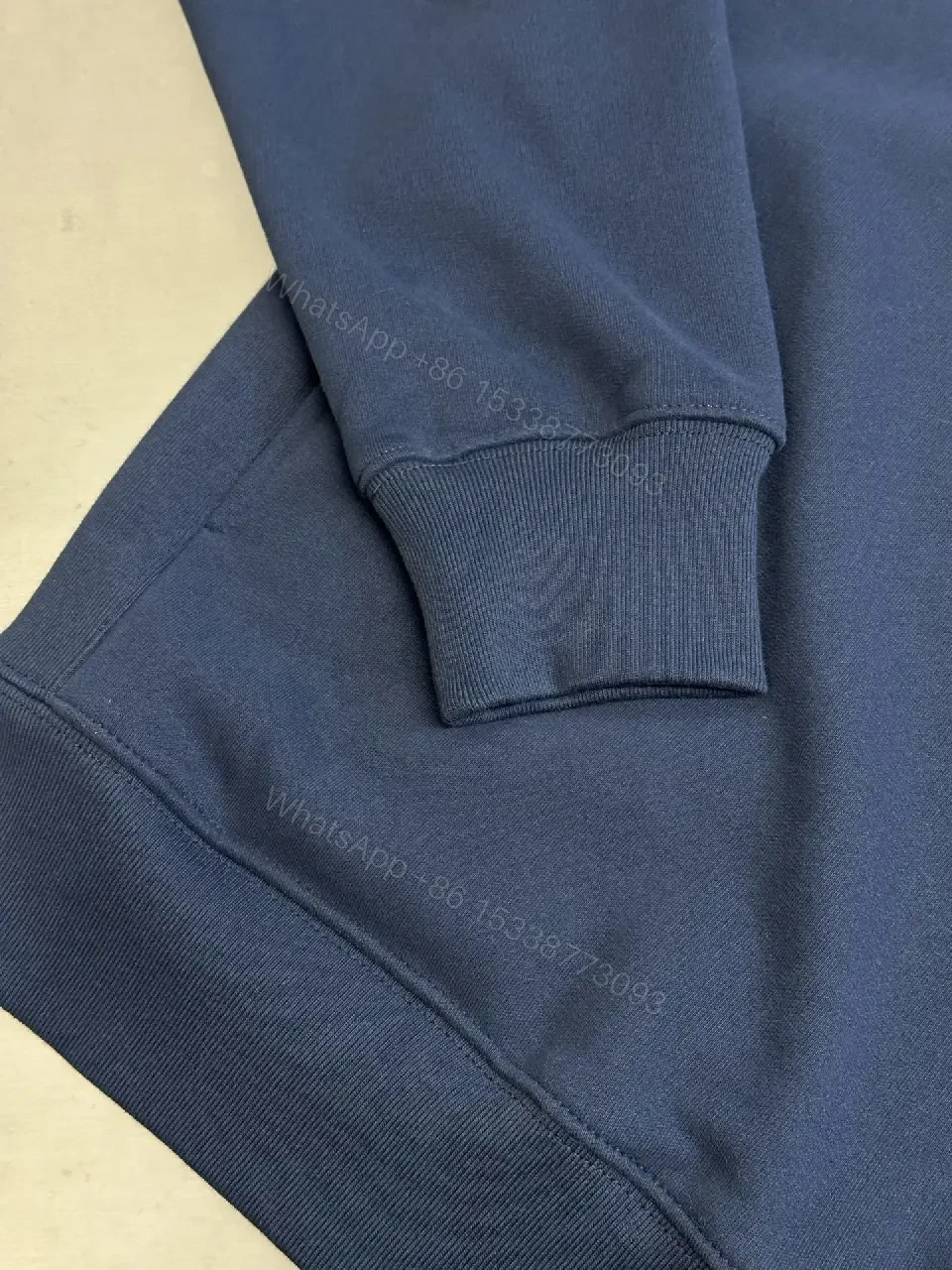 View 9 of Minimalist Luxe Half-Zip Sweatshirt, Subtle Dior Monogram