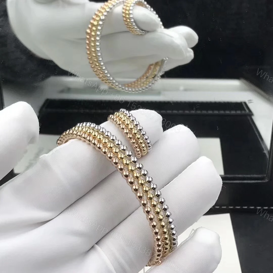 View 2 of VCA Perlée Pearls of Gold Bracelet