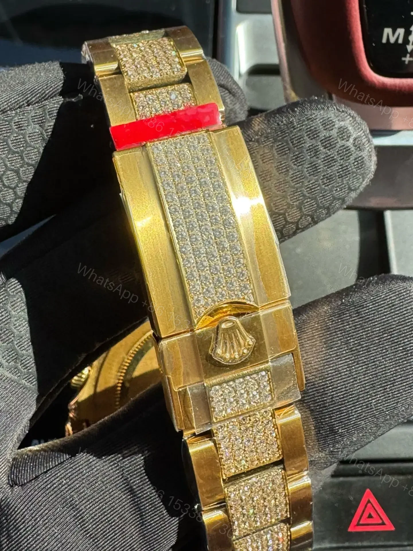 View 5 of Rolex Daytona Orange Sapphire Yellow Gold Edition 40mm RG-DAYTONA-ORANGE-SAPPHIRE-GOLD