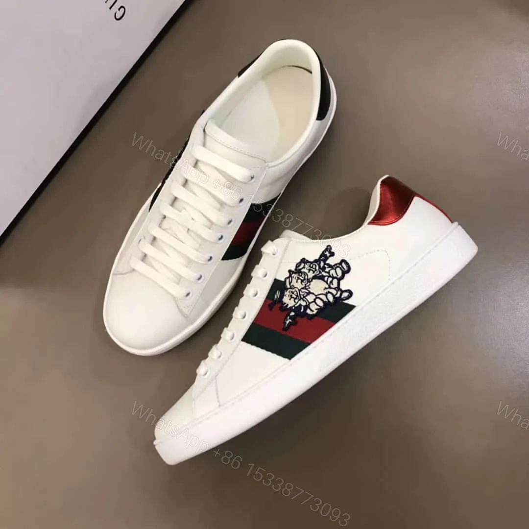View 3 of GUCCI ACE SNEAKER WITH THREE LITTLE PIGS – GC26