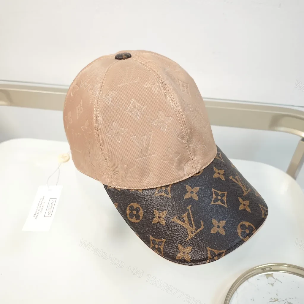 View 3 of Two-Tone LV Monogram Cap: Subtle Luxury Everyday Cap
