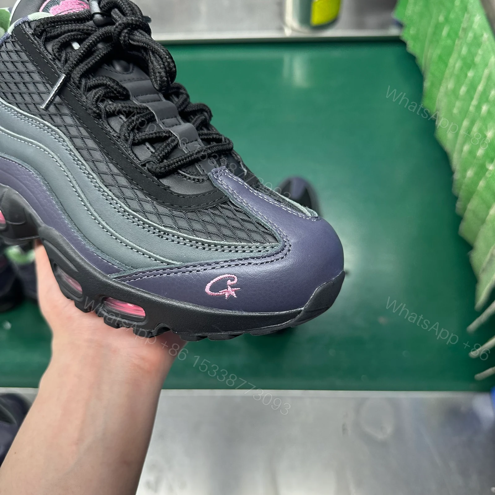 View 6 of Nike Air Max 95 SP Corteiz Pink Beam