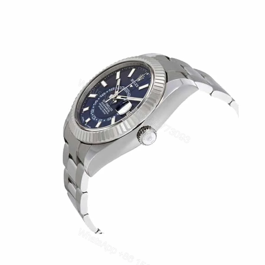 View 3 of Rolex Sky-Dweller 326934-0003 Super Clone : Steel Blue Dial 42mm
