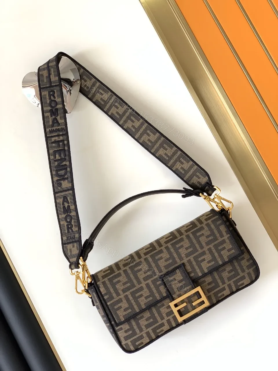 View 7 of Monogram Crossbody: Structured Luxe, Modern Versatility