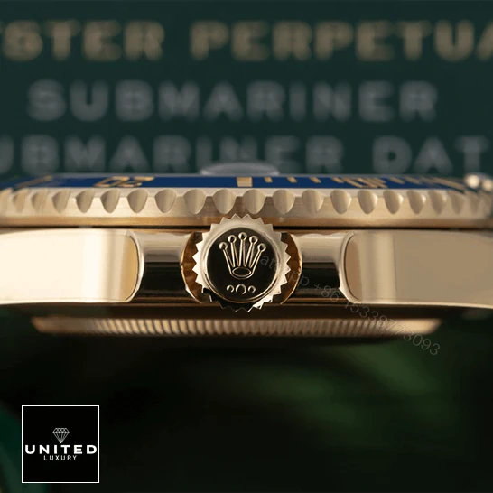 View 7 of Rolex Submariner Blue Dial Stainless Steel 326934-0003 Oyster Replica