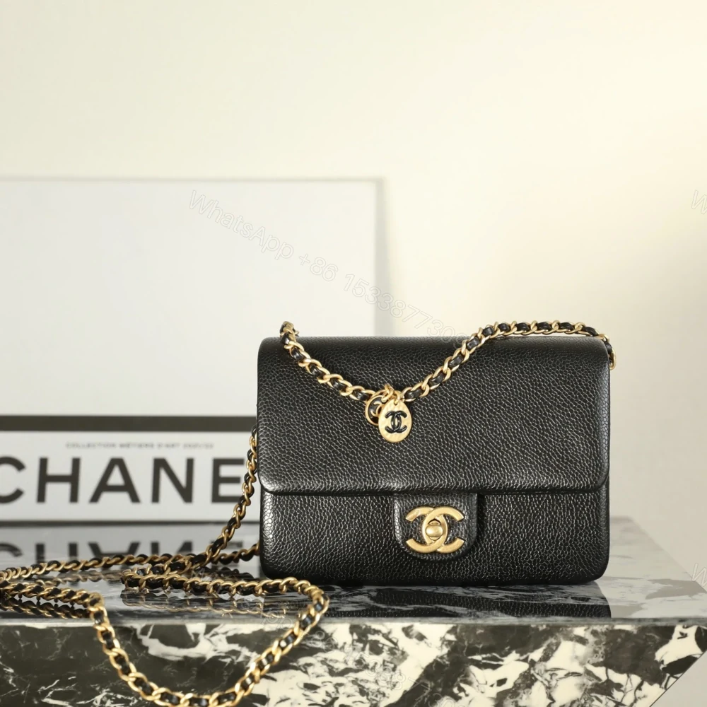 View 3 of 高仿Chanel*24K系列AS5218迷你牛皮單肩包
