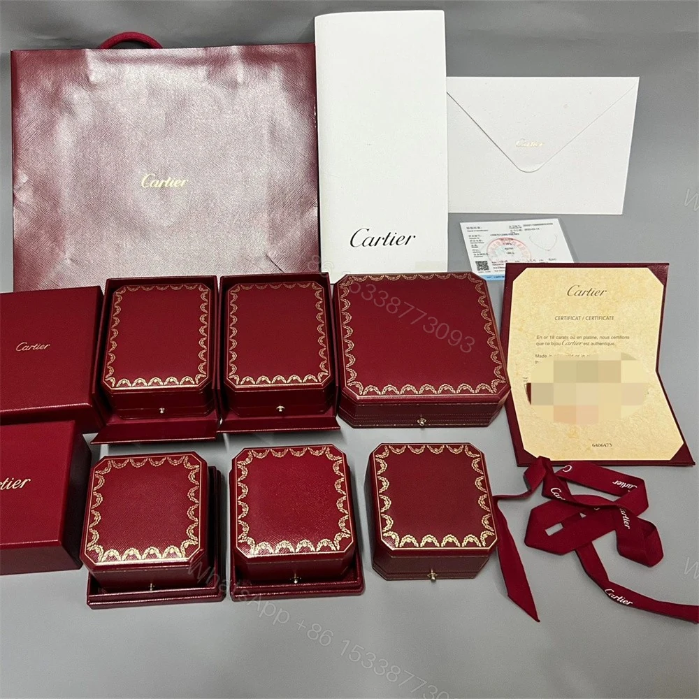 View 2 of Cartier Jewelry Box And Package Wholesale-Earrings, Bracelet, Necklace, Ring