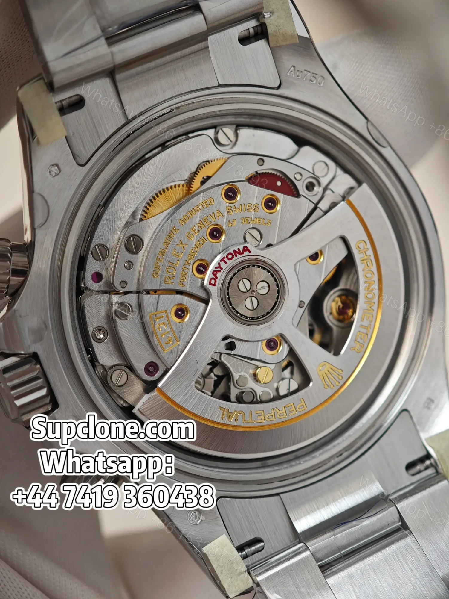 View 5 of Rolex Daytona Super Clone M126509-0001 Black Dial 4131 Movement