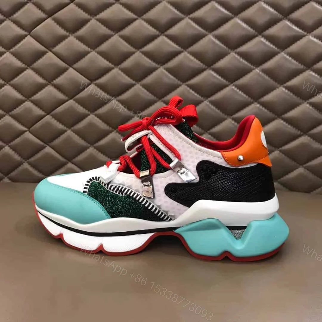 View 5 of CHRISTIAN LOUBOUTIN RED- RUNNER SNEAKER – CL53