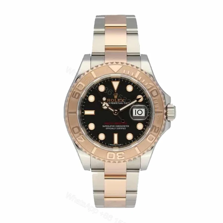 Rolex Yacht-Master 116621 Super Clone : Two-Tone Everose Gold Brown Dial 40mm — view 1