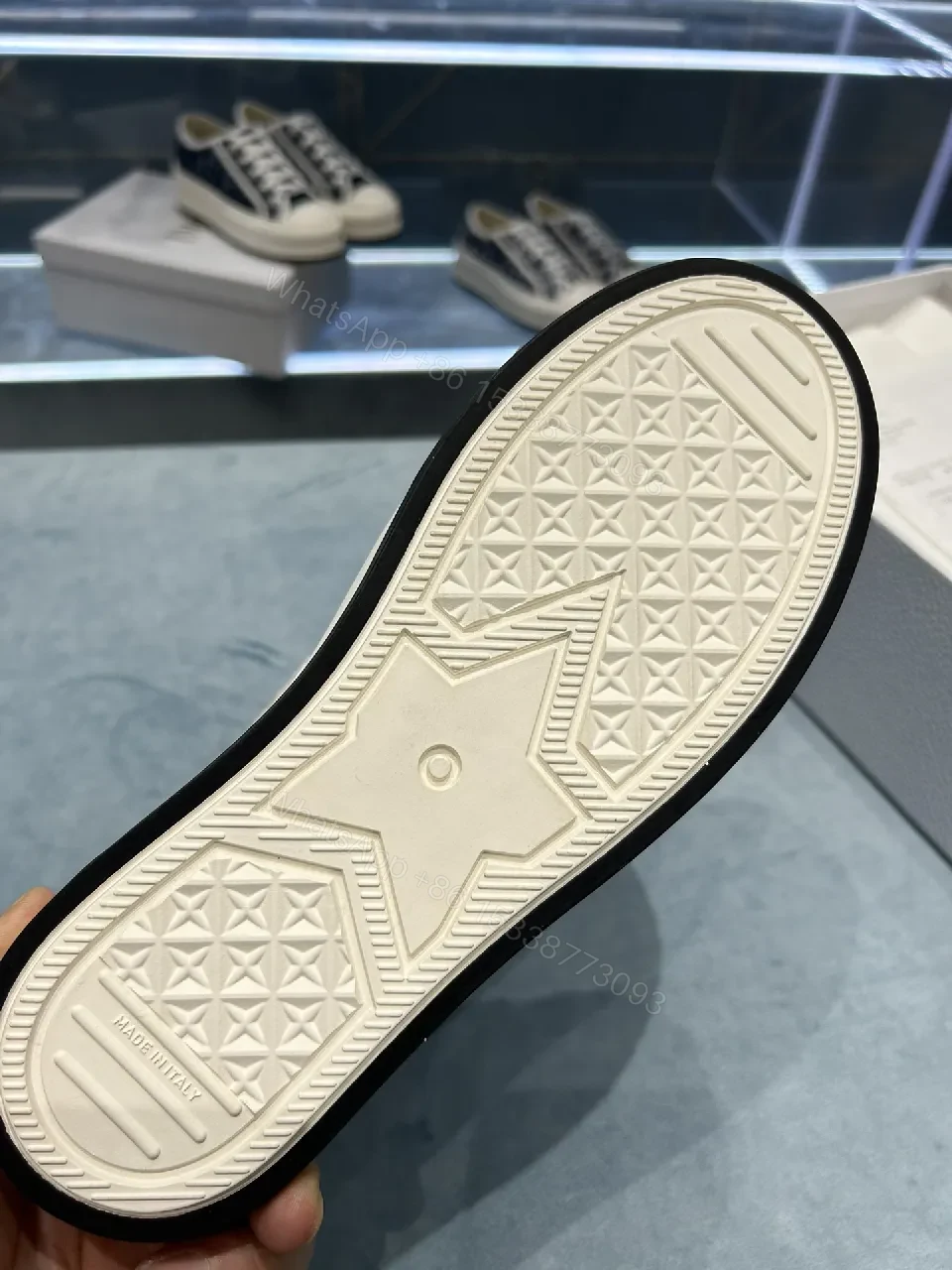 View 7 of Canvas-Lined Luxury Sneakers: Couture-Inspired Everyday Glam