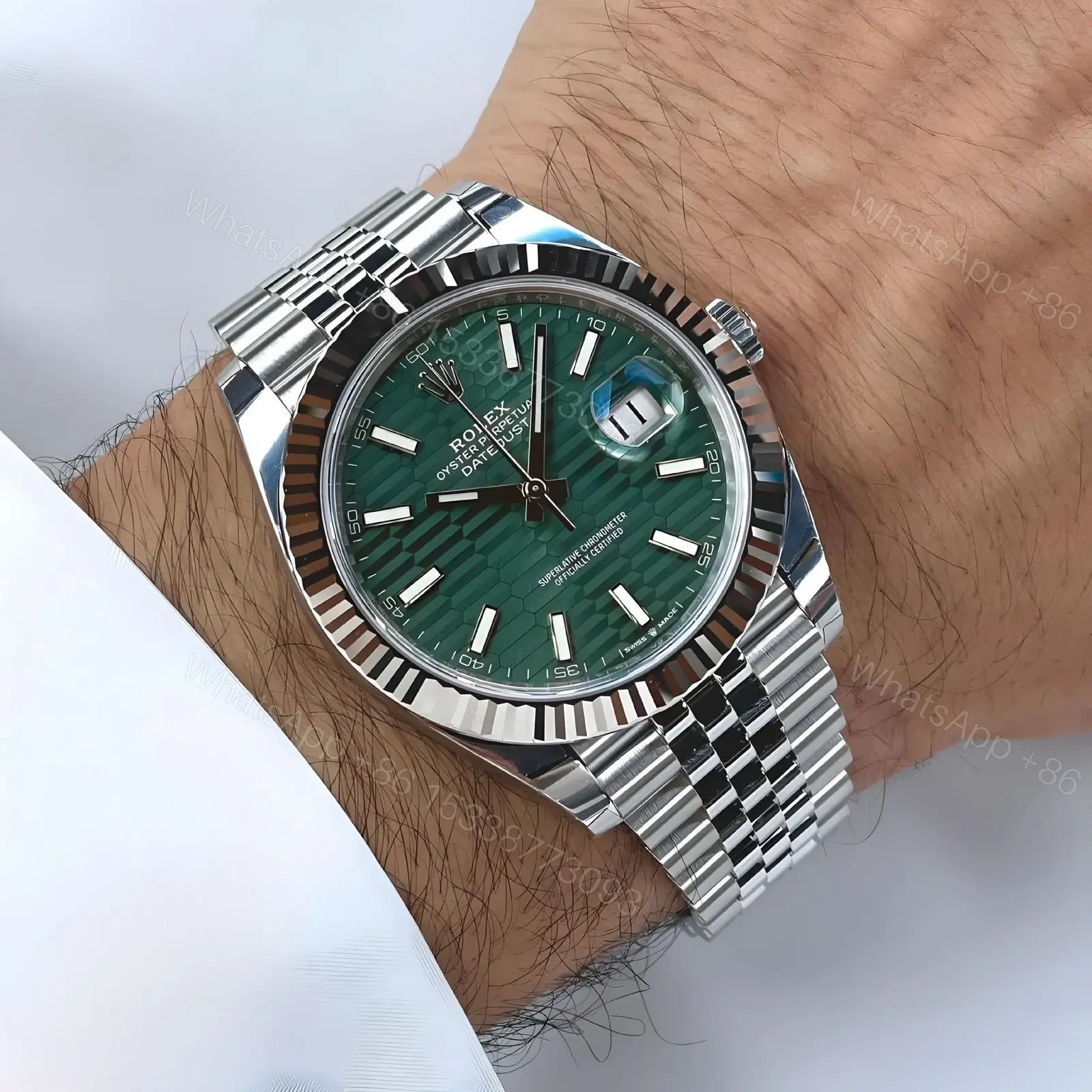 View 4 of Rolex Green Motif Face Dial