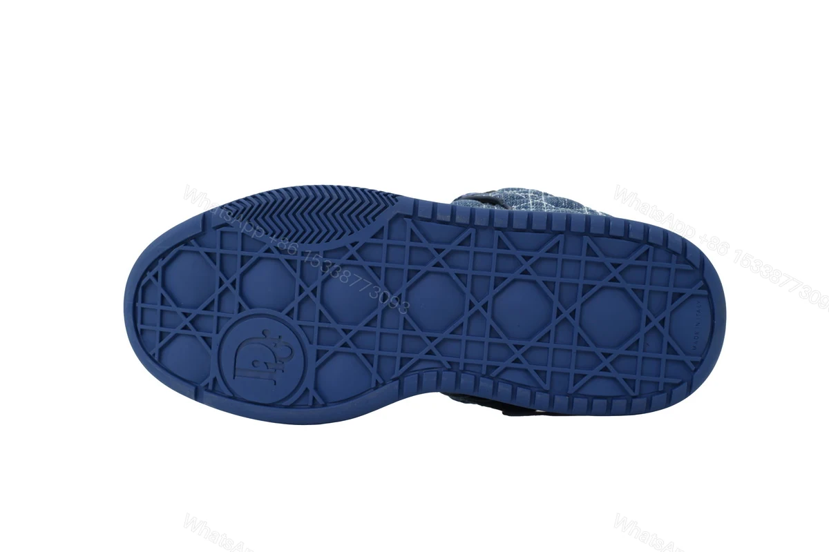 View 3 of Dior B9S Skater ERL Kumo Cannage Satin 'Blue Blue'