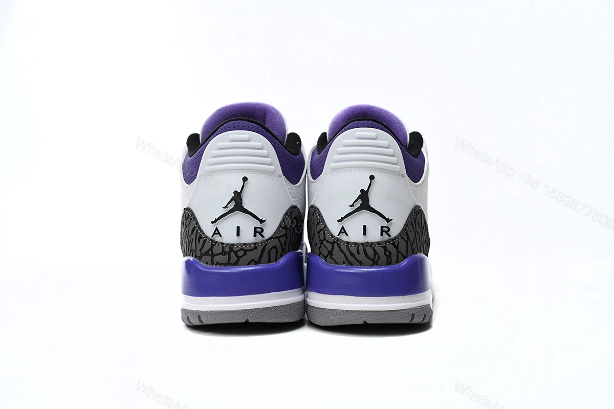 View 9 of (GET)Air Jordan 3 Retro Dark Iris CT8532-105
