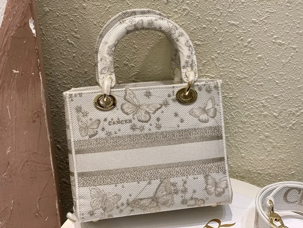 View 5 of Dior Jacquard Tote: Refined Texture, Day-to-Night Style