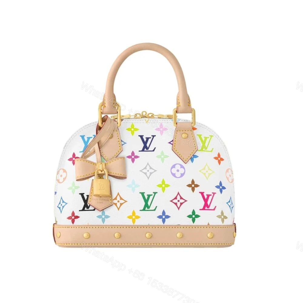 Louis Vuitton X Takashi Murakami Alma BB White Multicolor 24Cm — view 1
