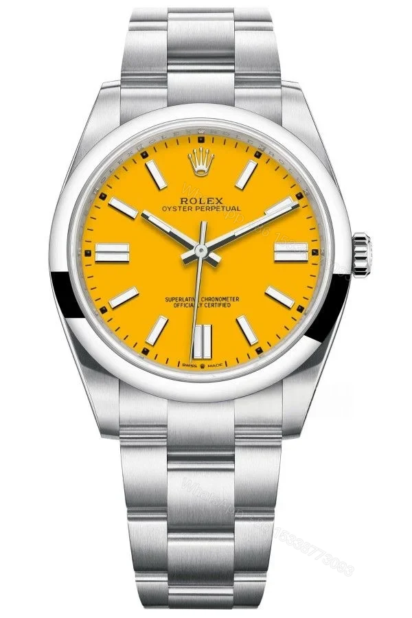 Rolex Super Clone Oyster Perpetual M124300-0004 Yellow Dial 41MM 3230 Movement — view 1