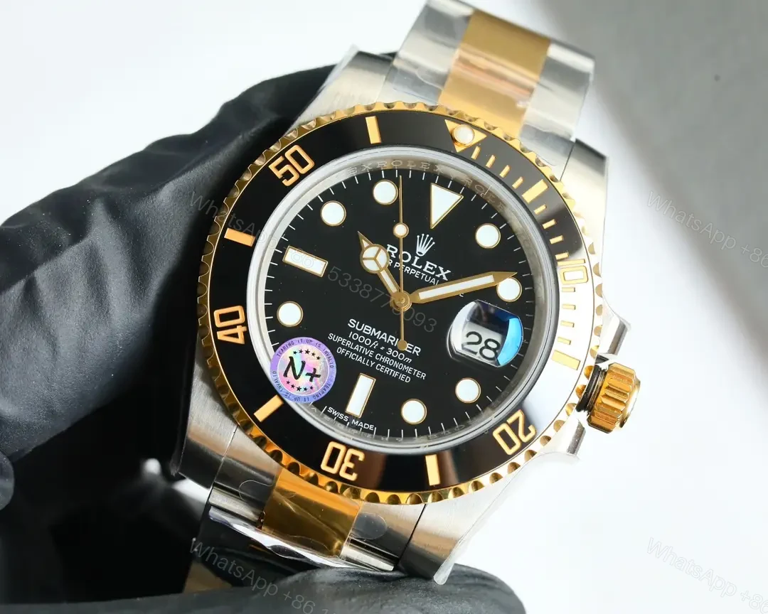 View 3 of Rolex Submariner 41mm Steel Yellow Gold Oyster Bracelet Premium Edition 126613LN