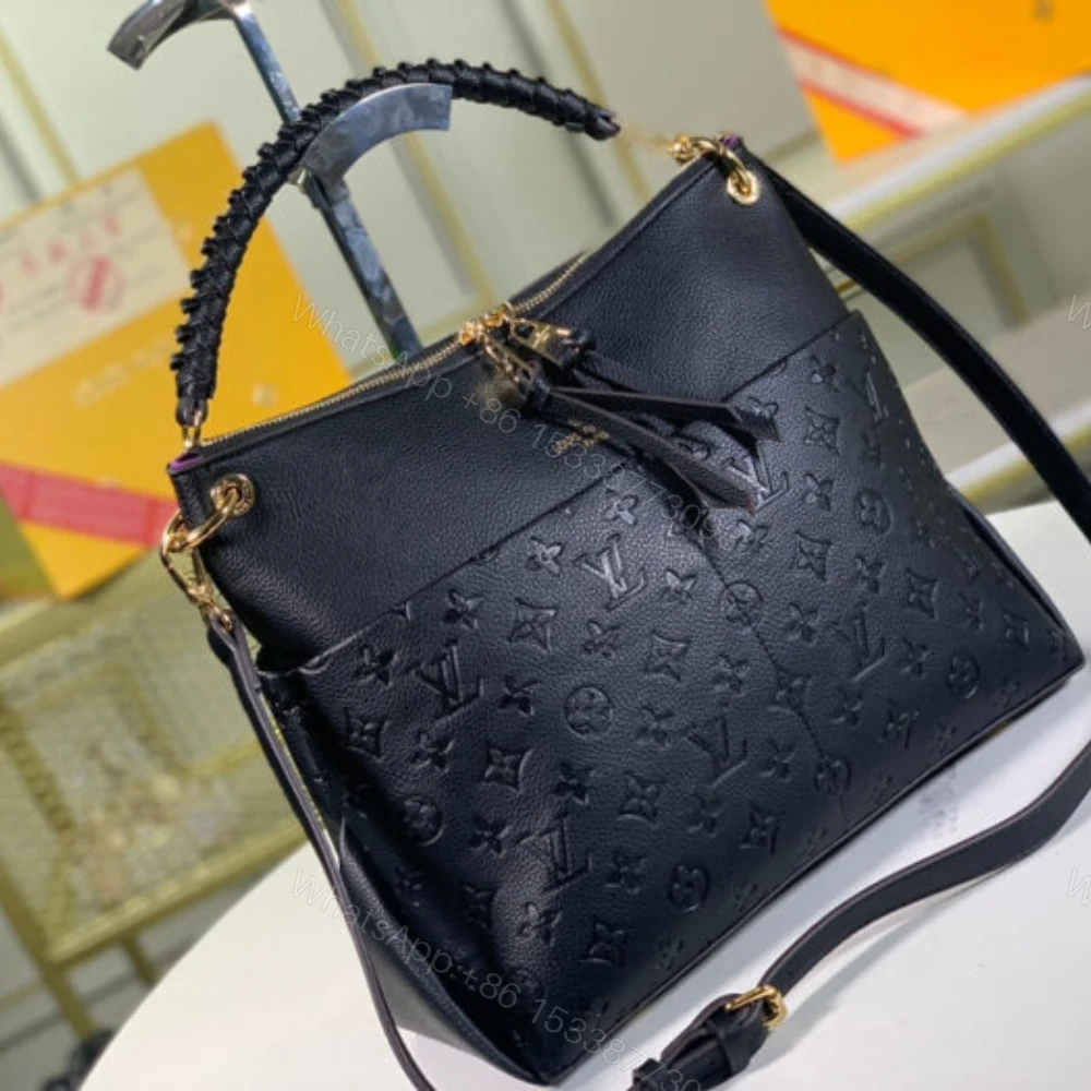 View 2 of Louis Vuitton Maida Hobo Bag Black 32Cm M45522