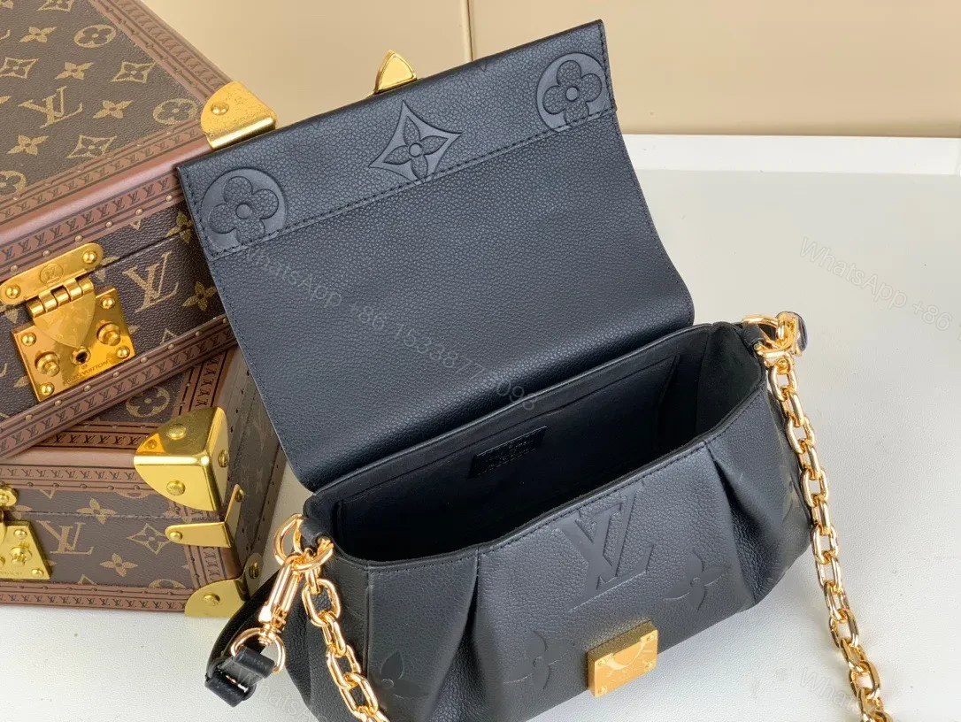 View 4 of Louis Vuitton LV Favorite Replica Black Handbags 24x14cm