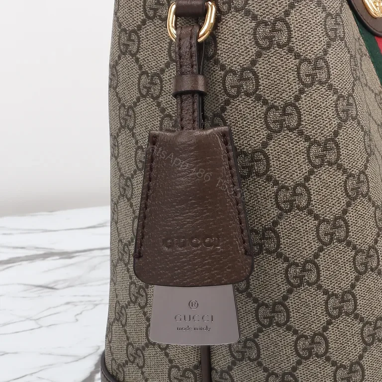 View 7 of G GG Supreme Shoulder Bag: Subtle Icon, Daily Luxury