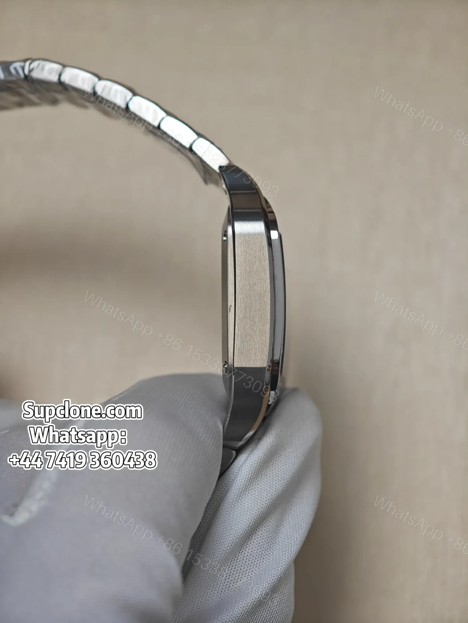 View 5 of Cartier Santos WSSA0029 35.1mm Grey Dial Super Clone Watch