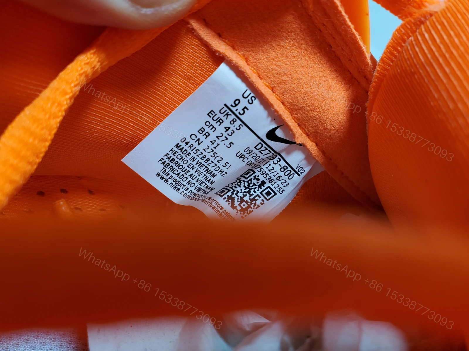 View 6 of Nike Hot Step 2 Drake NOCTA Orange DZ7293-800